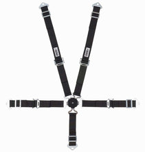 Load image into Gallery viewer, CROW SAFETY GEAR 11174A 5-Pt Harness 2in Cam Lock Blk Pull Up