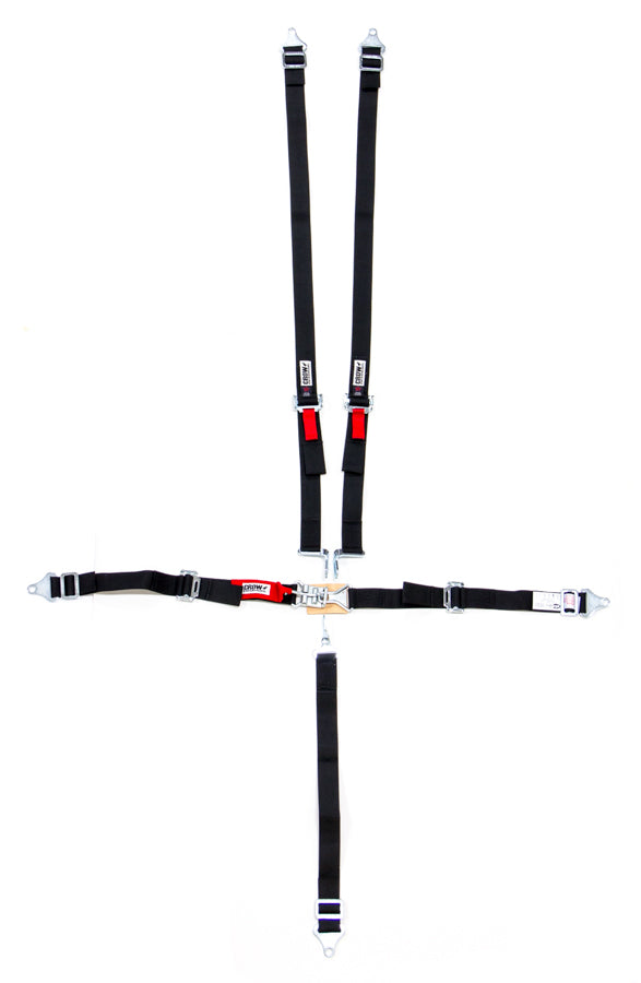 CROW SAFETY GEAR 11184A 5-Pt Harness System LL Jr Pull Up Lap Belt
