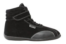 Load image into Gallery viewer, CROW SAFETY GEAR 22030BK Mid Top Shoes Black Size 3