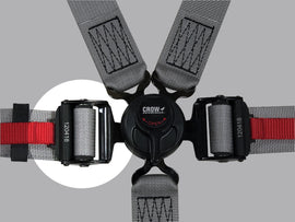 CROW SAFETY GEAR 40002 CROW Safety Gear 40002 2-Inch Aluminum Harness Adjuster Pair in Black