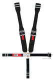 CROW SAFETY GEAR 40044B 5-Way L&L  W/Ratchet on left side lap belt.  Rig