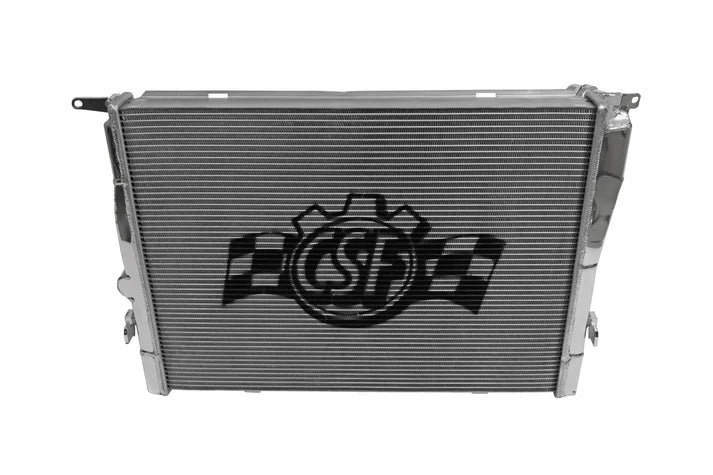 CSF COOLING 7001 CSF Cooling Radiator for BMW E82 E88 E89 E9X 2006-2013 - 23.625 in Wide x 18.062 in High, Single Pass, Aluminum, Polished Finish