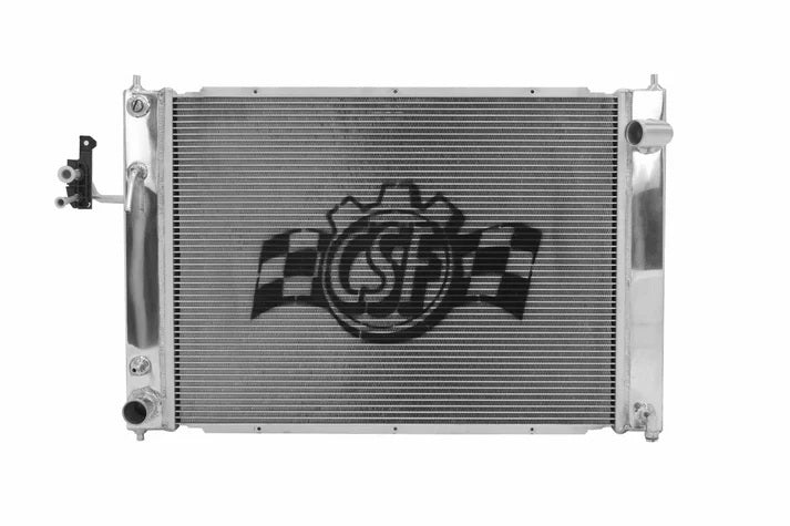 CSF COOLING 7011 CSF Cooling Radiator for Nissan 370Z and Infiniti G37 (2008-2013) - Single Pass, Aluminum, Polished Finish