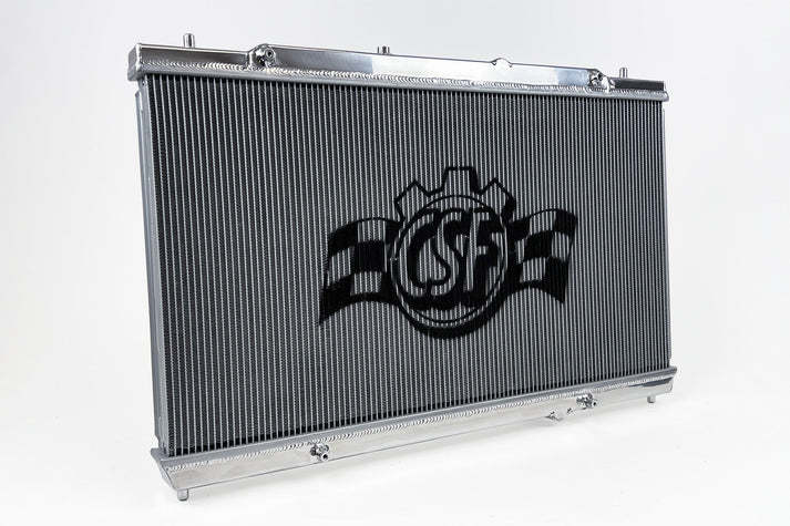 CSF COOLING 7221 CSF Cooling Radiator for 2023-26 Honda Civic Type R & Acura Integra Type S - 29.69 in W x 15.75 in H x 1.65 in D, Center Inlet, Driver Side Outlet, Aluminum, Polished