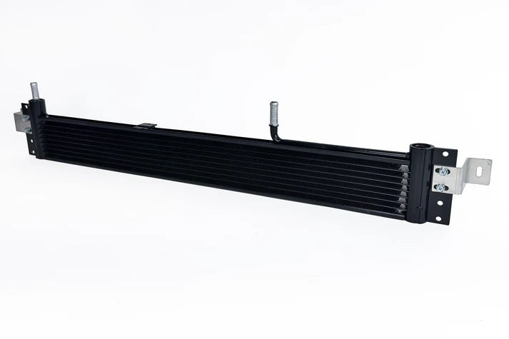 CSF COOLING 8102 CSF Cooling Transmission Oil Cooler for 2015-2025 Ford F-150 & Raptor - Aluminum with Black Powder Coat, Part #8102