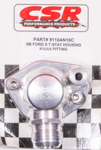 Load image into Gallery viewer, CSR PERFORMANCE 9110AN16C SBF Swivel Thermostat Housing - Clear