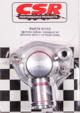 Load image into Gallery viewer, CSR PERFORMANCE 9111C SBF Swivel Thermostat Housing - Clear