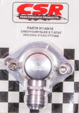 CSR PERFORMANCE 911AN16C Chevy Swivel Thermostat Housing - Clear