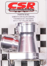 Load image into Gallery viewer, CSR PERFORMANCE 914C Chevy 360 Swivel Filler Neck - Clear