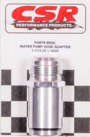 CSR PERFORMANCE 9902L Water Pump Hose Adapter - 1-1/4 x 16an