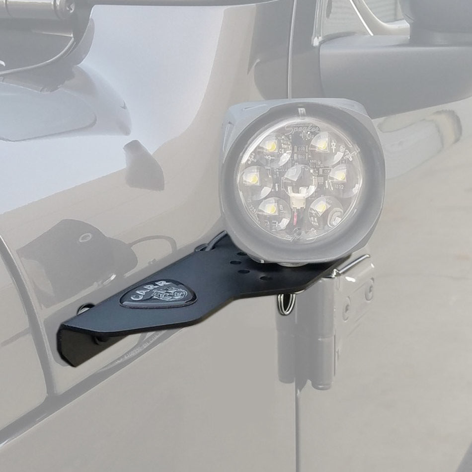CARR 210291 18-  Jeep JL 180 Degree Light Mount Black Pair
