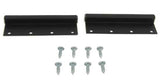 CARR 223411 Gutter-less Mount Kit Bl ack Powder Coat