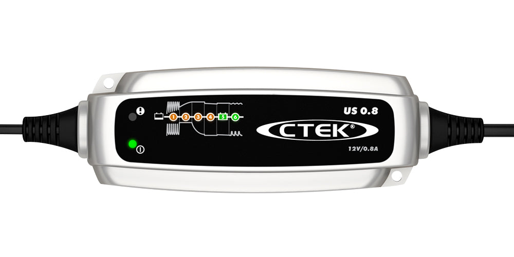 CTEK 56-865 CTEK Battery Charger US.8 12V 0.8A Maintainer - Reliable Lead Acid & AGM Charging