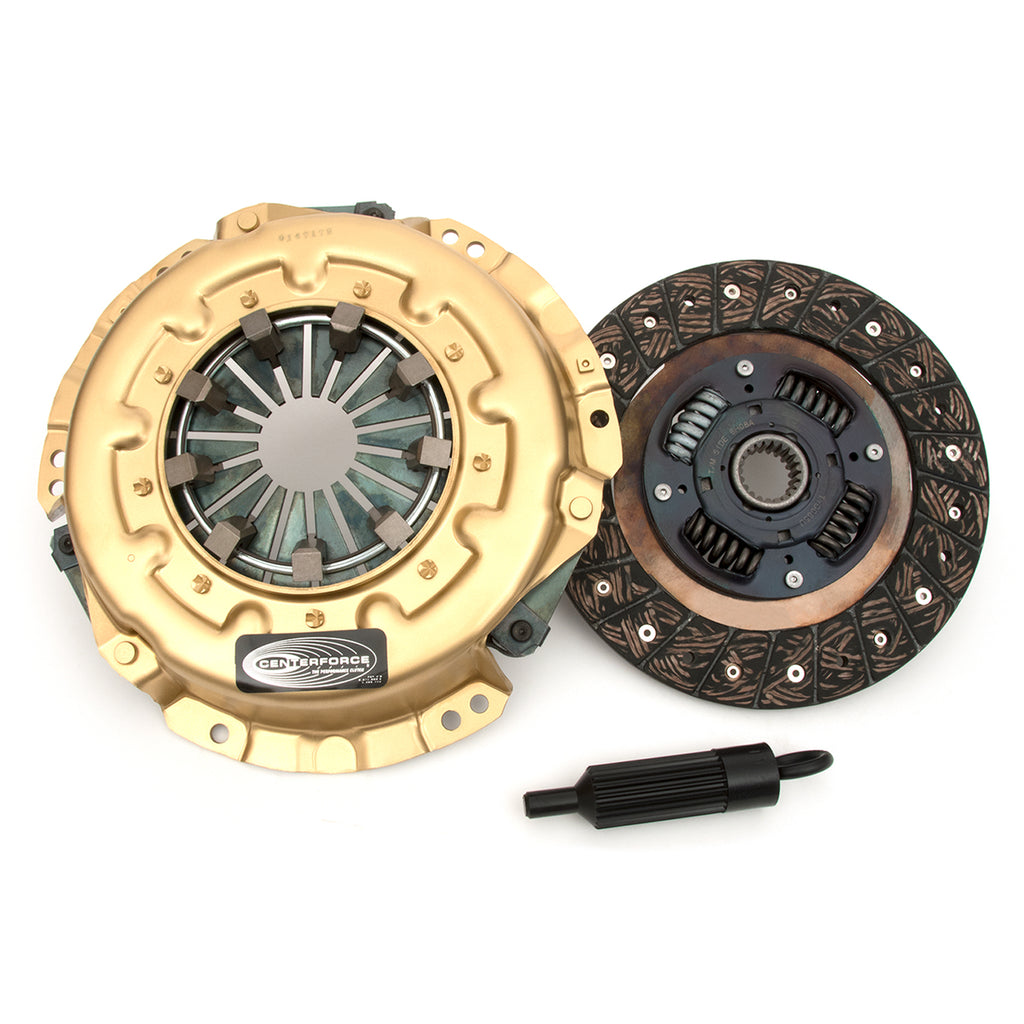 CENTERFORCE CF010517 CENTERFORCE Toyota Clutch Kit - Centerforce I Single Disc, 224mm Diameter with Sprung Hub and Organic Friction Material