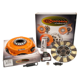 CENTERFORCE KDF717516 CENTERFORCE Dual Friction K Clutch Kit for GM 1-1/8 inch 10-Spline - KDF717516