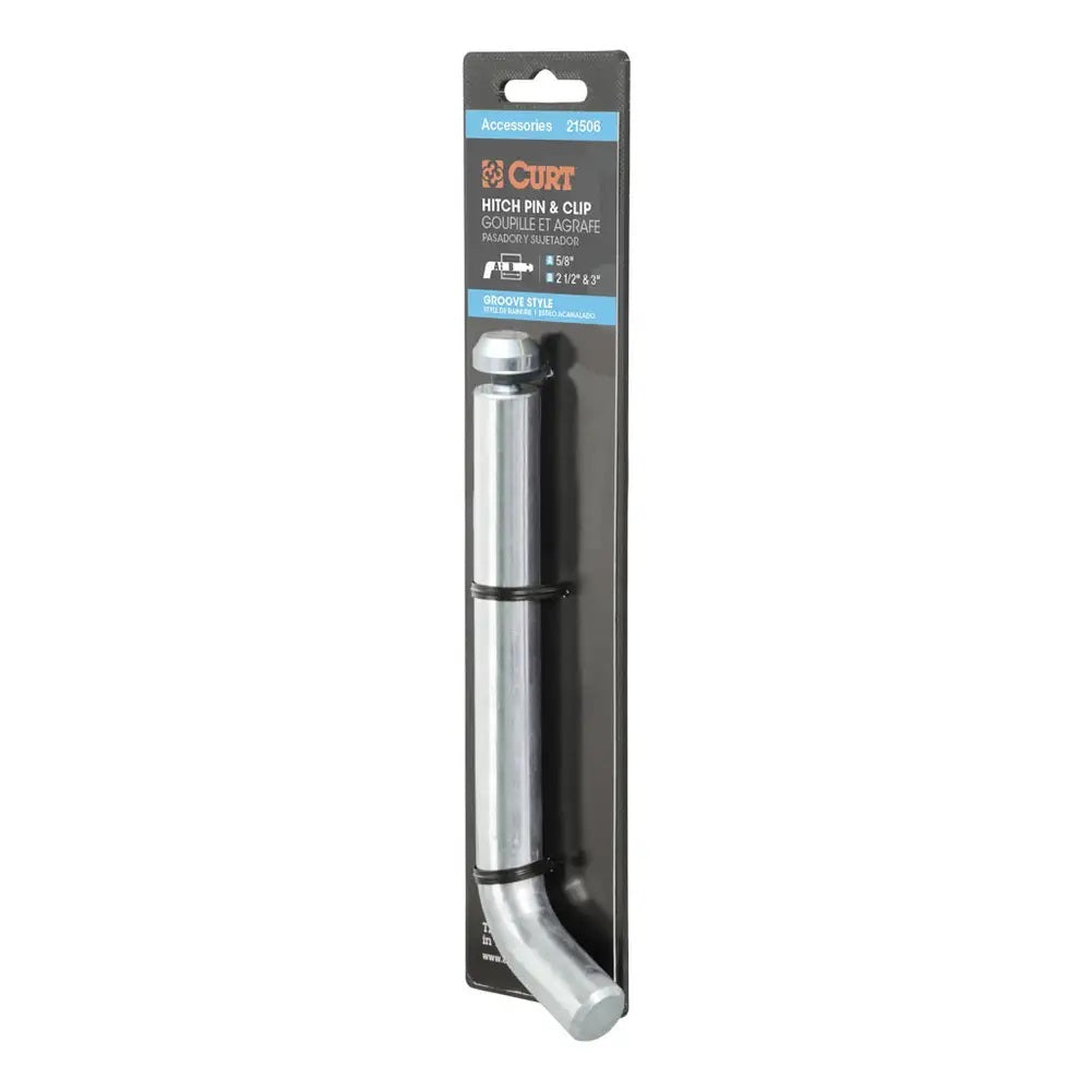 CURT MANUFACTURING 21506 5/8in Grooved Pin w/Clip