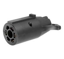 Load image into Gallery viewer, CURT MANUFACTURING 57241 7 Way Round to 4 Way Flat Connector