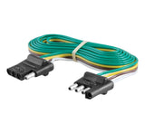 CURT MANUFACTURING 58051 4 Way Flat Connector & Plug 6ft