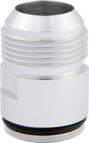 CVR PERFORMANCE 8016CL CVR Performance 8016CL 16AN Male to 1-3/16-12 in Male O-Ring Aluminum Fitting (Clear Anodized)