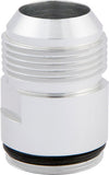 CVR PERFORMANCE 8016CL CVR Performance 8016CL 16AN Male to 1-3/16-12 in Male O-Ring Aluminum Fitting (Clear Anodized)