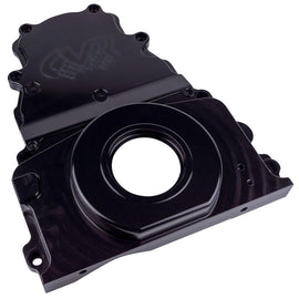 CVR PERFORMANCE TC2327BK GM LS Billet Timing Cover 2-Piece Black