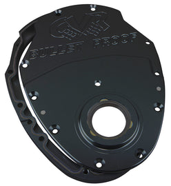 CVR PERFORMANCE TC2350BK SBC Billet Timing Cover 2-Piece - Black Anodized