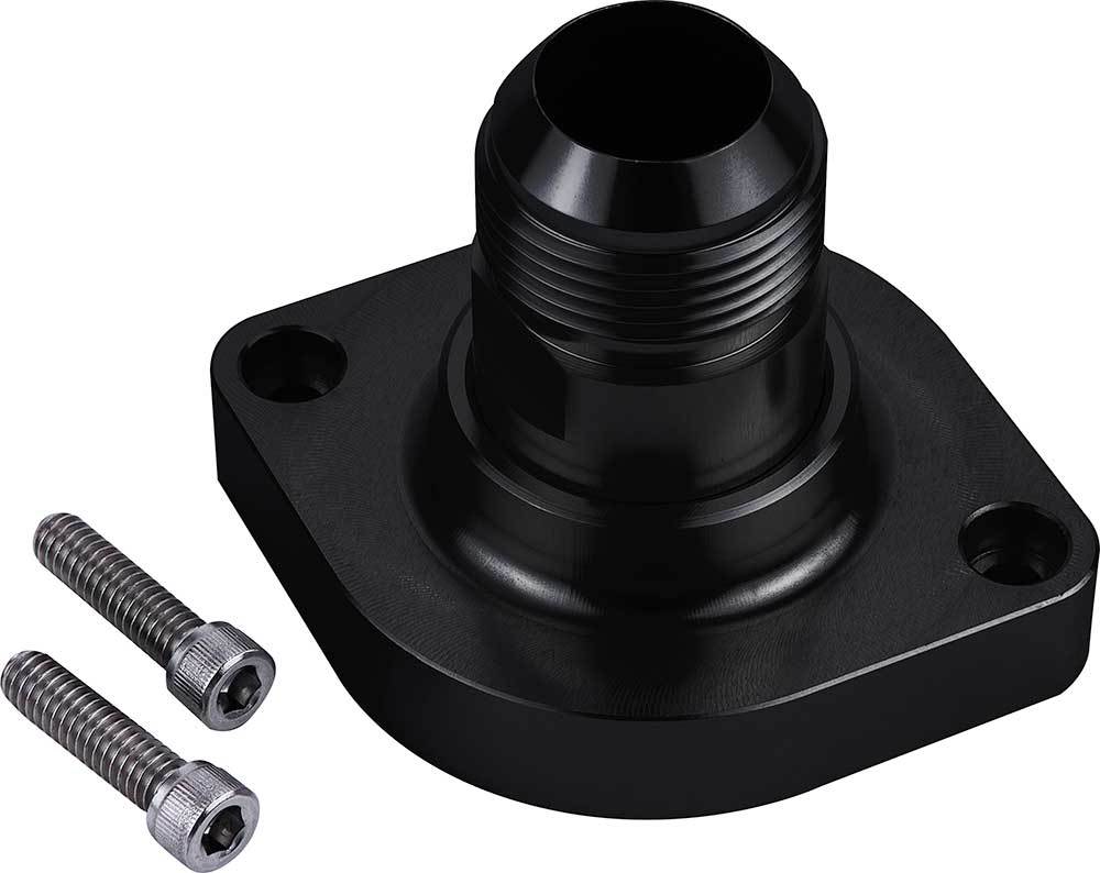 CVR PERFORMANCE TSH5SABK Thermostat Housing GM LS w/16AN - Black