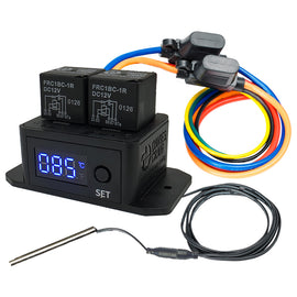 DAVIES, CRAIG DC-0480 Davies Craig DC-0480 Digital Therm Fan Switch Kit Gen 2, Adjustable Single or Dual Fan Controller