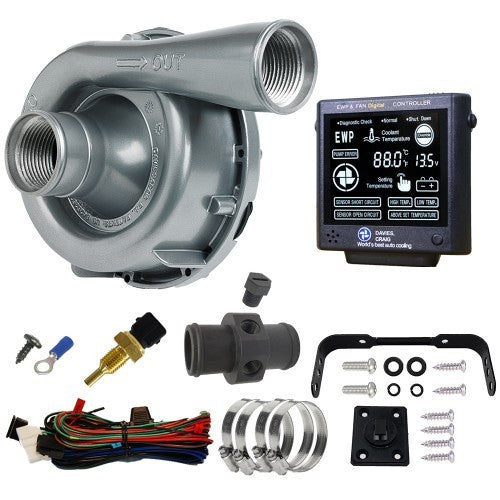 DAVIES, CRAIG DC-8970 EWP150 Remote Elec. WP & Controller Combo - Slvr
