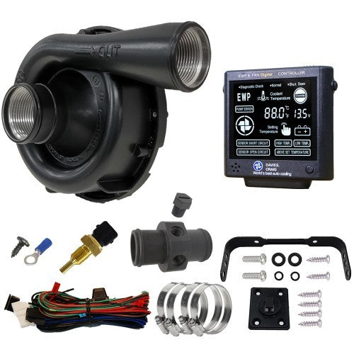 DAVIES, CRAIG DC-8975 EWP150 Remote Elec. WP & Controller Combo - Black