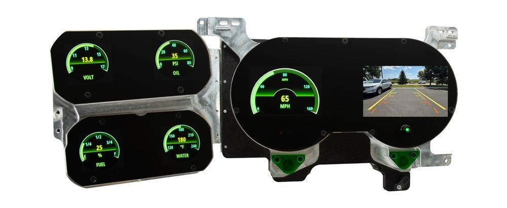 DAKOTA DIGITAL GRFX-73C-PU Dakota Digital GRFX-73C-PU GRFX Series Gauge Kit for 1973-1987 Chevy Trucks