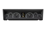 DAKOTA DIGITAL HDX-77C-CAP-K Dakota Digital HDX-77C-CAP-K HDX Instrument System for 1977-1990 Chevy Impala, Black Face
