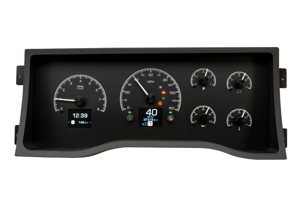 DAKOTA DIGITAL HDX-95C-PU-K Dakota Digital HDX-95C-PU-K HDX Instrument System for 1995-2000 GM Full-Size Trucks and SUVs