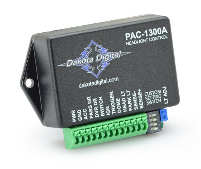 DAKOTA DIGITAL PAC-1300 Retained Acc Power  Dome light  Auto Headlight