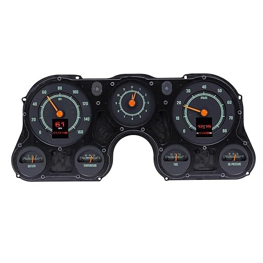 DAKOTA DIGITAL RTX-67C-PU-X 1967-72 Chevy Truck RTX Instrument System