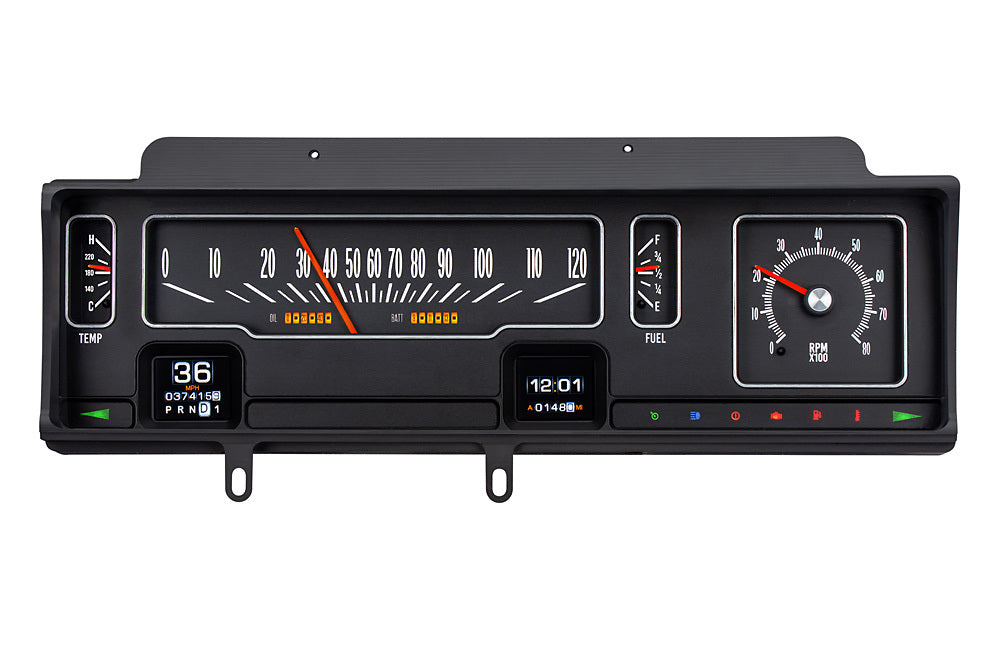 DAKOTA DIGITAL RTX-70C-MAL-X Dakota Digital RTX-70C-MAL-X RTX Instrument System for 1970-72 Chevy Malibu