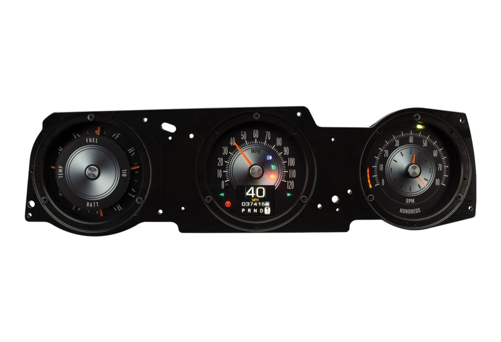DAKOTA DIGITAL RTX-70O-CUT-X Dakota Digital RTX-70O-CUT-X RTX Instrument System for 1970-72 Oldsmobile Cutlass 442