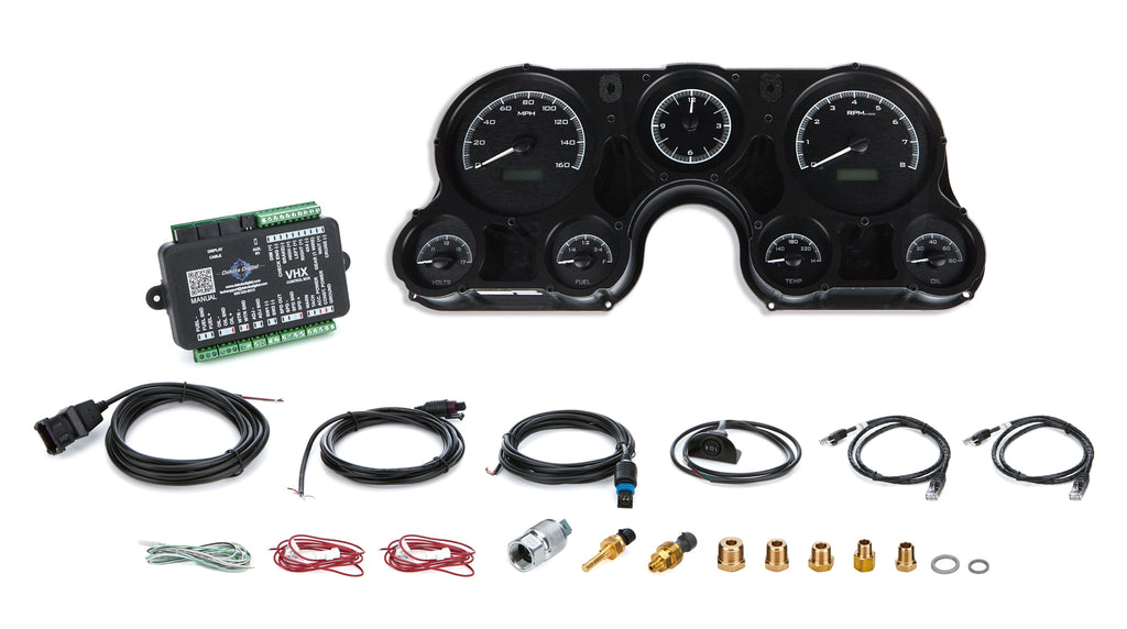 DAKOTA DIGITAL VHX-67C-PA-K-W 1967-72 Chevy Truck VHX Instrument System