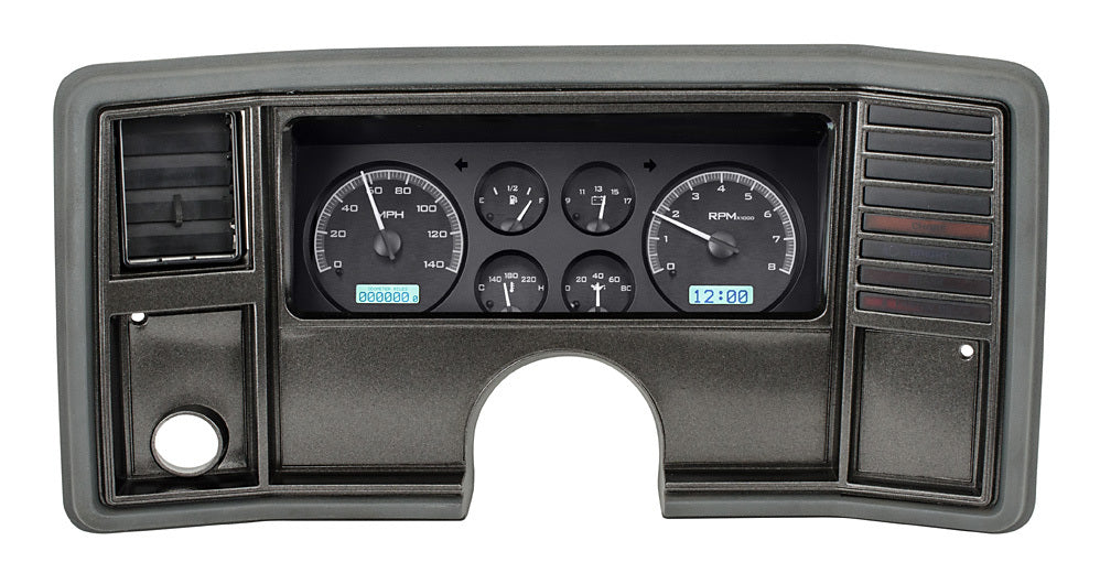 DAKOTA DIGITAL VHX-78C-MC-K-W Dakota Digital VHX-78C-MC-K-W VHX Instrument System for 1978-1988 Chevy Monte Carlo