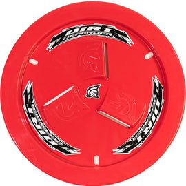 DIRT DEFENDER RACING PRODUCTS 10190 Wheel Cover Red Vented