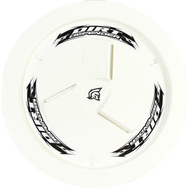 DIRT DEFENDER RACING PRODUCTS 10240 Wheel Cover White Vented