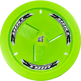 DIRT DEFENDER RACING PRODUCTS 10260 Wheel Cover Neon Green Vented