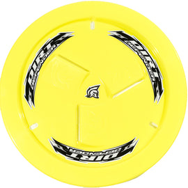 DIRT DEFENDER RACING PRODUCTS 10270 Wheel Cover Neon Yellow Vented