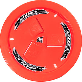 DIRT DEFENDER RACING PRODUCTS 10281 Wheel Cover Neon Red Vented