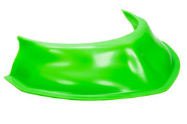 DIRT DEFENDER RACING PRODUCTS 10420 Hood Scoop Neon Green 3.5in Tall