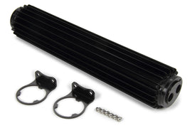 DERALE 13281 Dual-Pass Heat Sink Cool er  15in Black Anodized