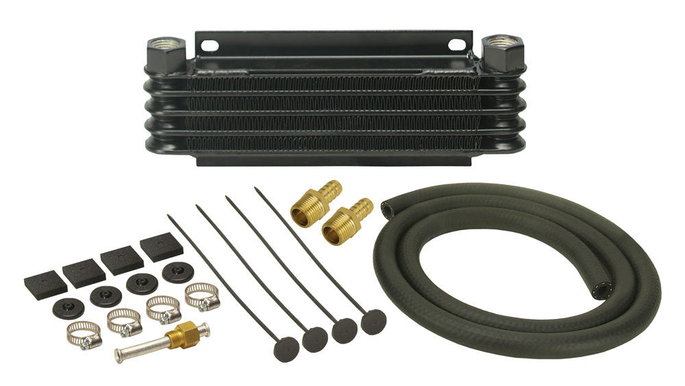 DERALE 13611 Trans Cooler 14000 GVW 3/8 Barb Fitting