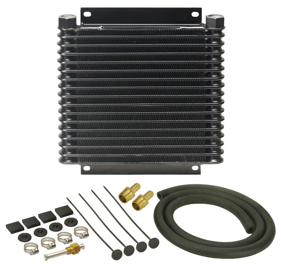 DERALE 13614 Trans Cooler 24000 GVW 3/8 Barb Fitting