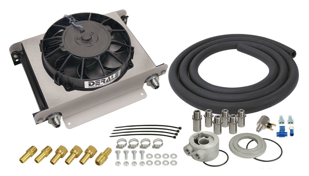 DERALE 15660 Hyper-Cool Engine Oil Cooler Kit (-8AN)