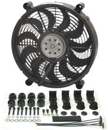 DERALE 16214 14in High Output RAD Fan Single